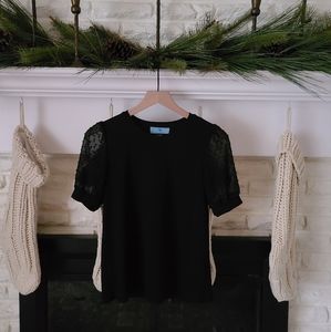 Cece Black Blouse (donated)